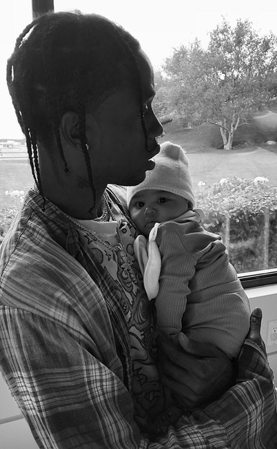 Travis Scott, Stormi, Webster,